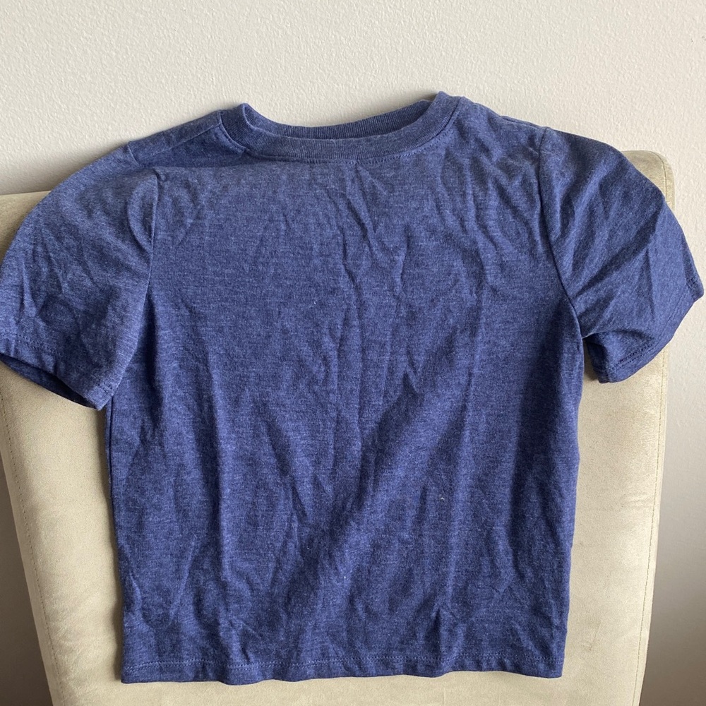 Old Navy Kids Short Sleeve Tee in Heathered Indigo